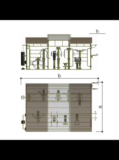 Тренажерный комплекс Romana 210.12.00-02