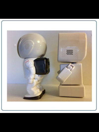 DE-WMrobot-clock Видеоняня WiFi-LAN видеокамера моторизированная с DVR, HD 960 p (cam360)