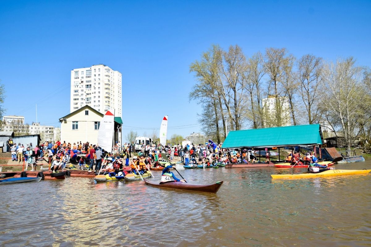 Уфа. Весеннее ралли на лодках. Таймень RX 4300 НДНД.
