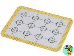 КОВРИК АРМИРОВАННЫЙ с разметкой для МАКАРУН, 30*40 см