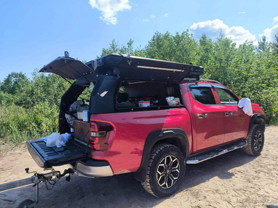 Кунг экспедиционный трехдверный VIII поколения алюминиевый - Сhangan HUNTERplus