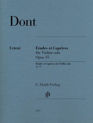 Dont, Jacob Etudes et caprices op.35 für Violine