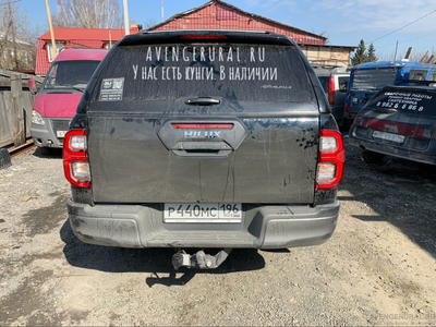 Кунг Alpha GSS для Toyota Hilux Revo черный ксераллик 218