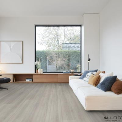 Декор ламината Alloc Grand Avenue Мейден-Лейн 4536 в интерьере комнаты