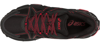 Asics Gel Kahana 8 Black Classic Red Phantom