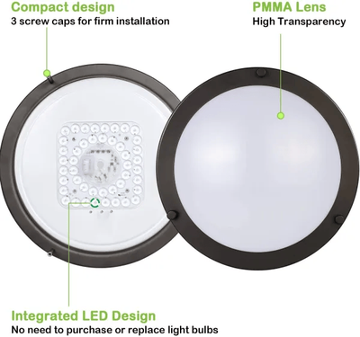 Преключаемый светодиодный потолочный светильник 3-CCT 15w