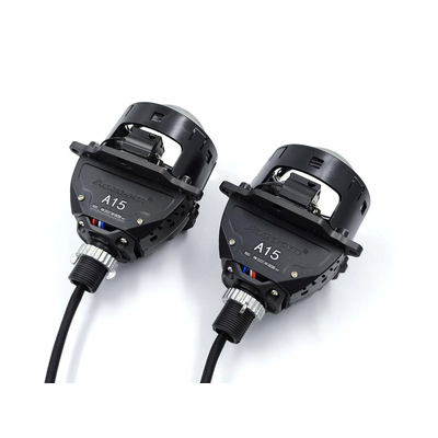 Билед модули Aozoom A15 24 вольта, 3.0 дюйма, 2 чипа, 5500K, 24V, 58W/65W, крепление 3R и съемное гаечное