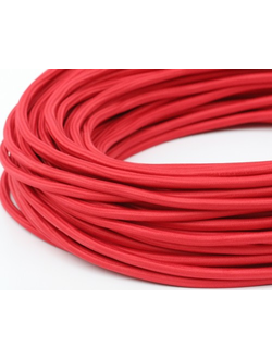 Провод декоративный ПДК 2*0,75 Красный