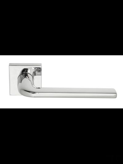 Дверная ручка на квадратном основании Fratelli Cattini &quot;LINEA&quot; 8-CR полированный хром