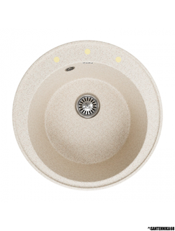 Керамическая кухонная мойка ZOX ZX-GM 08 круглая 510 мм