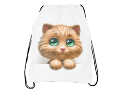 Сумка-мешок для обуви Котики №6