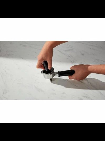 Полуавтоматическая эспрессо машина с кофемолкой KitchenAid, фарфорово-белый, 5KES6551EPL