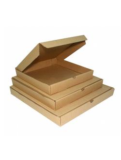 Упаковка для пиццы 280*280*40 мм (бур/бур)