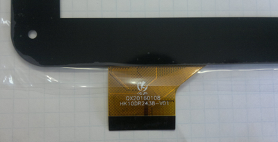 Тачскрин Turbopad 1014 3G (Версия 1),  Oysters T12 3G (Версия 2), сенсорный экран  HK10DR2438-V01, QX20151009, Oysters T102MS 3G (Версия 2)/ Turbopad 1014i 3G (Версия 1)/ MJK-PG101-1439 FPC/ HK10DR2720/ YLD-CEGA723-FPC-A0/ HC257159A1/ FPC032H V1.0