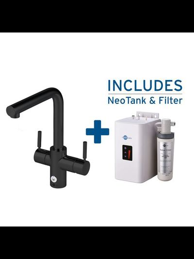 Комбинированная система 4в1 Aquahot ISE F-H4N1-VB-1-L (матовый черный)