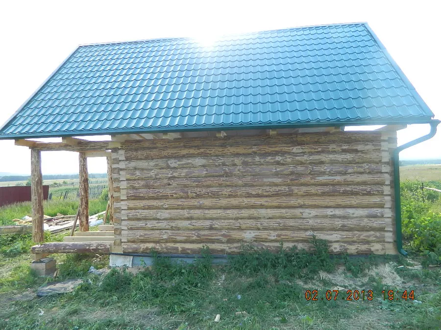 Баня 6*6 с верандой 2*6 ( Атиг)