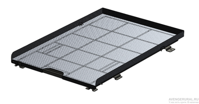 Платформа грузовая выкатная Toyota Tundra (2007-2021), полуторная кабина (Double Cab), АВС-Дизайн