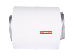 Начальный участок вертикальный коаксиальный ROMMER 60/100 в комплекте фланец (Арт. RCA-6010-240100)