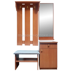 МН001 Прихожая из 4-х предметов. Размер: 1000х1720х330.