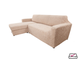 Чехол на угловой диван с левым выступом Сиена Венера Бежевый. ИТАЛИЯ