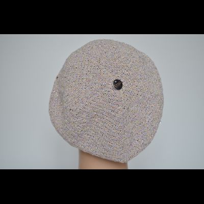 Vizio 1218 ВO берет и шарф платок ST розовый