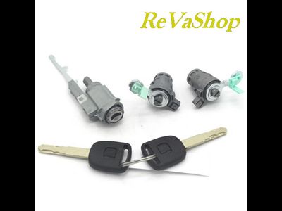 Комплект личинок замков дверей зажигания Honda Old CRV Ful с ключами под чип