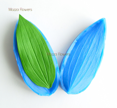 " Лист лилии" Силиконовый молд  (вайнер)