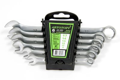 Набор комбинированных ключей (8-17) 6 шт АТ