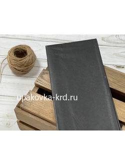 ТИШЬЮ (УПАКОВКА 10 ЛИСТОВ) 50*65СМ. черный