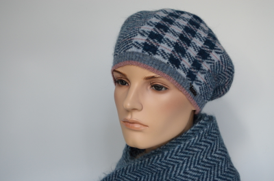 Vizio Италия 8076 BO берет голубой цвет 71/5 фото