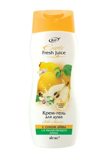 ВИТЕКС EXOTIC FRESH крем-гель для душа АЙВА ВАНИЛЬ 500