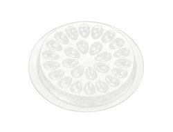 Палетка для клея «ПРОЗРАЧНАЯ» (26 лунок)