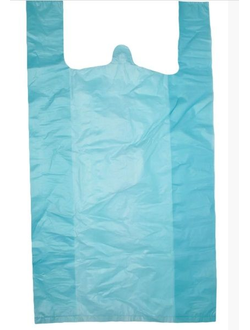 ПАКЕТ П/Э 35*55, ЦВЕТ БИРЮЗА, УПАКОВКА 50 ШТ.
