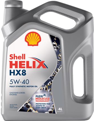 Масло моторное SHELL Helix HX8 5W40 4л синт