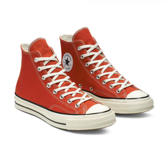 Кеды Converse (Конверс) Chuck 70 Vintage Canvas High-Top красные