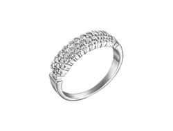 Кольцо с россыпью бриллиантов арт. 810311.