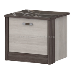 ОМ177 Тумба прикроватная "Николь" с дверкой. Размер: 466х416х420.