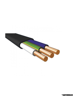 Кабель РЭК провод силовой ВВГ-Пнг(А)-LS 3 x 2,50 (диаметр ТПЖ=1,75 мм) ГОСТ+ бухта 100м
