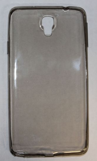 Защитная крышка силиконовая Samsung Galaxy Note 3 mini, чёрная