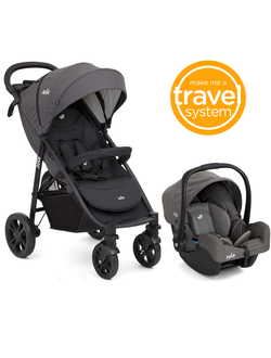 Joie Litetrax 4 Travel System 2 в 1 коляска + автокресло Joie Gemm 0+