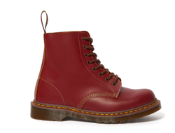 Dr. Martens 1460 Vintage Hf (Бордовые с коричневым)