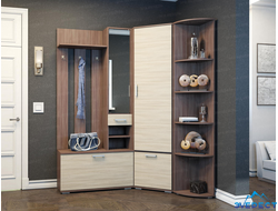 МОДУЛЬНАЯ ПРИХОЖАЯ НИКА 1611*1055, 2 цвета.