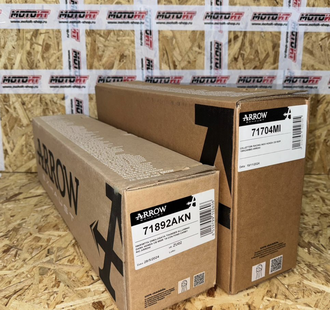 Выхлопная система Arrow Thunder 71704MI + 71892AKN
