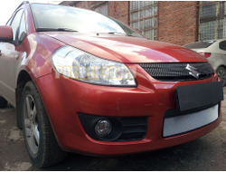 Защита радиатора Suzuki SX4 hb 2006-2007 (венгерская сборка) chrome