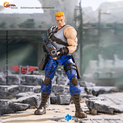 ПРЕДЗАКАЗ - Билл Райзер (серия Contra) - Коллекционная фигурка 1/12 SCALE Contra Bill Rizer (EBC0319) - HIYA Toys ?ЦЕНА: 6600 РУБ.?