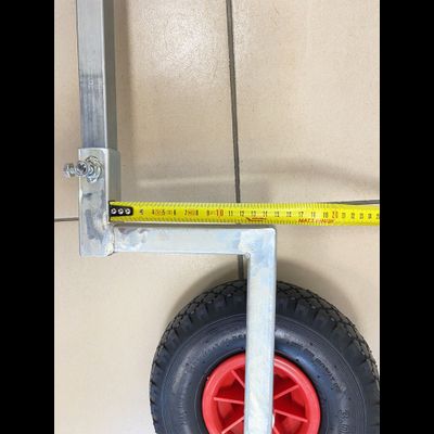 Колеса транцевые струбцина 3 положения с опорой