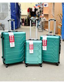 Чемодан средний Neyron ABS M бирюзовый