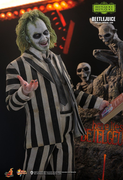 Битлджус (Майкл Китон, Beetlejuice 2) - Коллекционная фигурка 1/6 Beetlejuice (MMS767) - Hot Toys