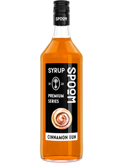 Сироп Spoom Булочка с корицей, 1 л (для кофе, коктейлей и десертов)