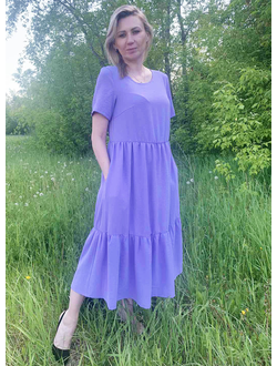Платье 644-0424 Сирень